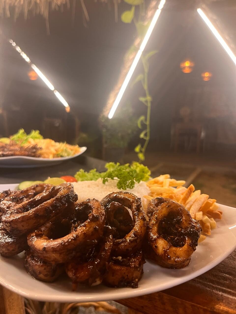 Charcoal Squid